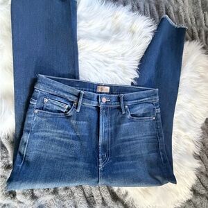 MOTHER Insider Crop Step Fray Home Movies 32